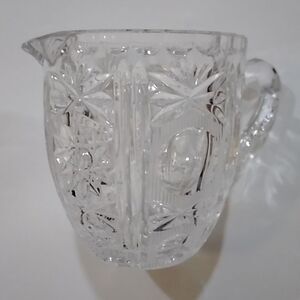 Vintage Creamer Coffee Tea Cup Pitcher Glass